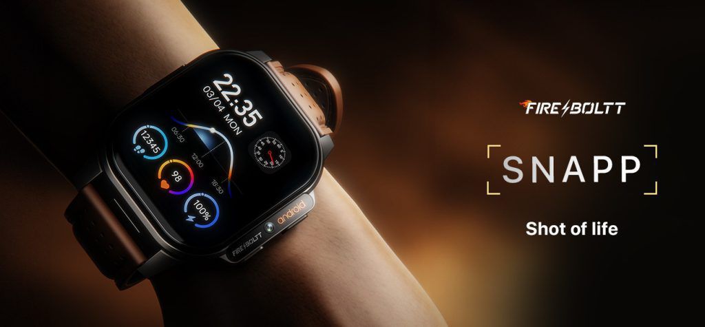 Fire-Boltt has launched Snapp, smartwatch in India .