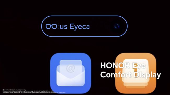 HONOR Eye Comfort Display has advanced defocus eyecare technology.