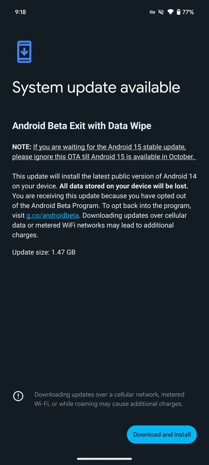 According to Android Authority, the Android 15 Pixel update won’t be available until October, “possibly even in the middle of the month.”