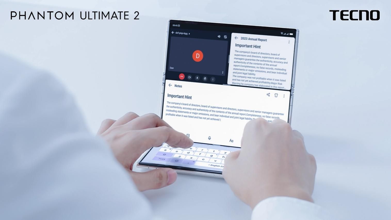 PHANTOM ULTIMATE 2 unleashes infinite possibilities with versatile usage scenarios - laptop style.