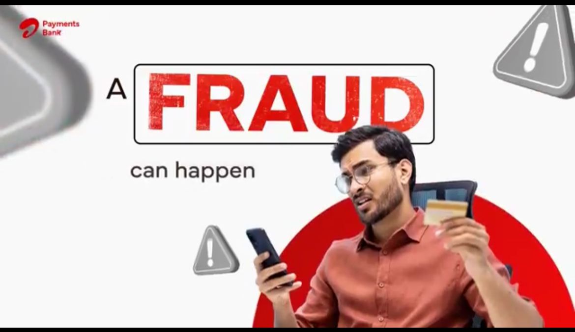 Airtel Launches Fraud Alarm and Transparent Banking section for its users under the banking section of the Airtel Thanks app.