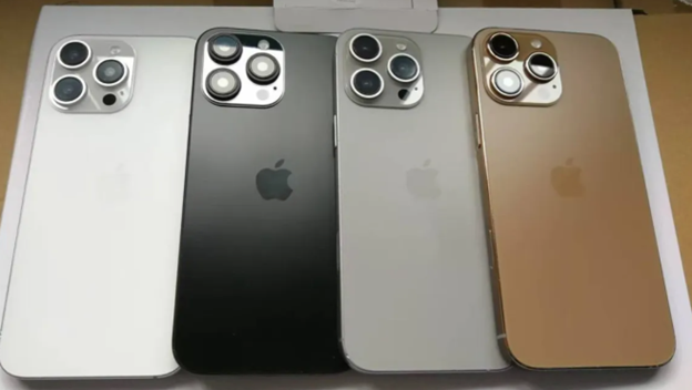 Leaked dummy iPhone 16 Pro images. (Credit - X User).