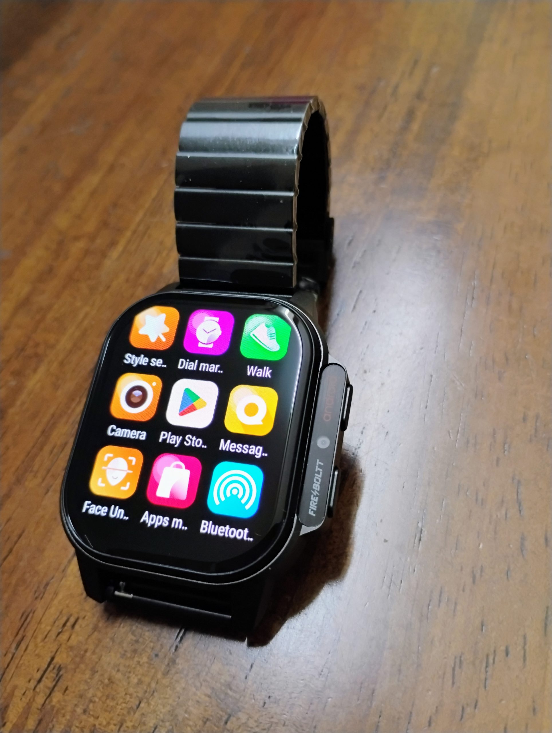 The smartwatch features an in-built camera, a 4G Nano SIM slot, Android OS and a 2.13-inch AMOLED display.