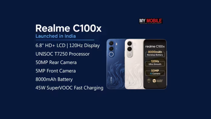 Realme C100x Launched in India