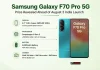 Samsung Galaxy F70 Pro 5G Price Revealed Ahead of August 3 India Launch, Snapdragon 6 Gen 3, 6 Years of Updates Confirmed Samsung Galaxy F70 Pro 5G Price