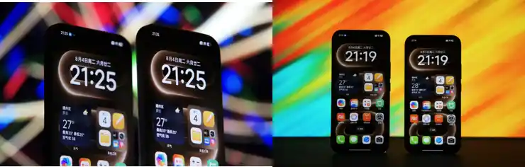 Redmi K100 Pro & K100 Pro Max from the front. (Image credit - @TECHINFOSOCIALS on X)