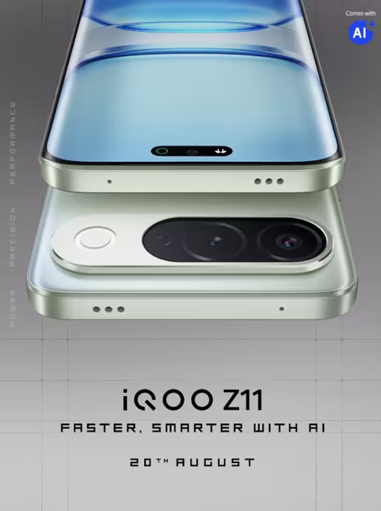 iQOO Z11 launch date confirmed. (Image credit - iQOO)